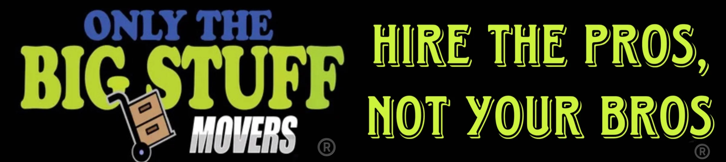 Only The Big Stuff Movers logo